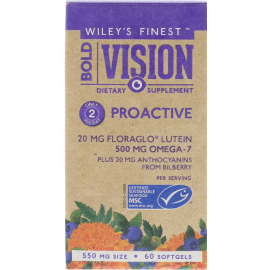 Wiley's Finest Bold Vision Proactive - 60 Softgels