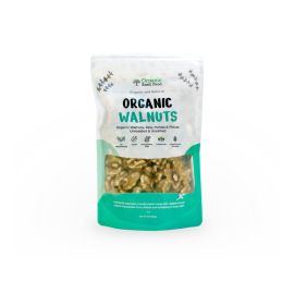Organic Walnuts, Raw Halves & Pieces, Unroasted & Unsalted | Non-GMO | Vegan | Gluten-Free - 6 oz