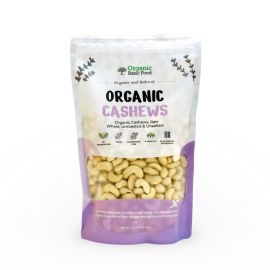 Organic Cashews, Raw, Whole | Non-GMO | Vegan | Gluten-Free - 16 oz