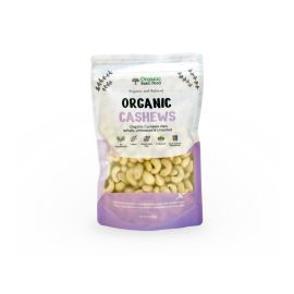 Organic Cashews, Raw, Whole | Non-GMO | Vegan | Gluten-Free - 8 oz