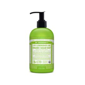 Dr. Bronner's Organic 4-in-1 Pump Soap Sugar 12 fl oz Lemongrass Lime