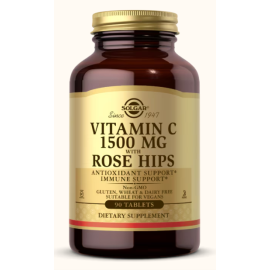 Solgar, Vitamin C 1500 mg With Rose Hips, 180 Tablets