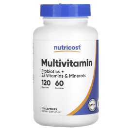 Nutricost, Multivitamin, 120 Capsules