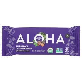 Aloha Organic Chocolate Caramel Pecan Protein Bar - 1.98 oz