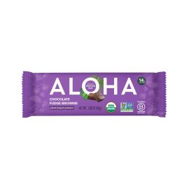ALOHA Organic Plant Based Protein Bar, Chocolate Fudge Brownie - 1.98 oz