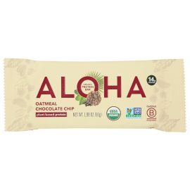 Aloha Organic Oatmeal Chocolate Chip Protein Bar - 1.98 oz