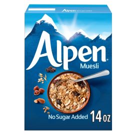 Alpen Non-GMO No Sugar Added Whole Grain Muesli Cereal - 14 oz