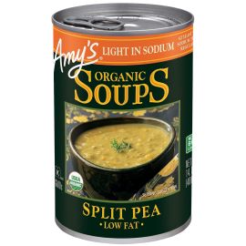 Amy's Organic Soup, Light in Sodium Split Pea - 14.1 fl oz