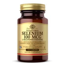 Solgar Selenium Yeast Free - 100 mcg - 100 Tablets