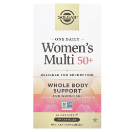 Solgar, One Daily Women's Multi 50+, 60 Capsules