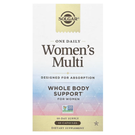 Solgar, One Daily Women's Multi, 60 Capsules
