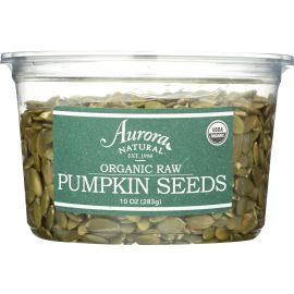 Aurora Products Organic Pumpkin Seeds, Raw - 10 oz