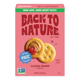 Back to Nature Classic Round Crackers - 6.5 oz