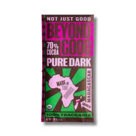 Beyond Good Organic 70% Madagascar Dark Chocolate Bar - 2.64 oz