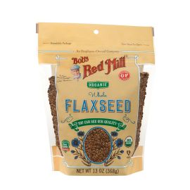 Bob's Red Mill Gluten Free Organic Whole Flaxseed - 13 oz