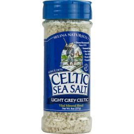 Selina Naturally Celtic Sea Salt, Light Grey Coarse Shaker - 8 oz