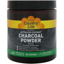 Country Life Activated Charcoal Powder - 500 mg - 5 oz