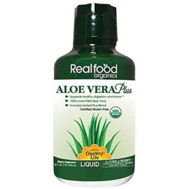 Country Life Realfood Organics Aloe Vera Plus Liquid 32 fl oz