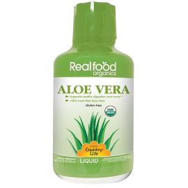 Country Life Realfood Organics Aloe Vera Liquid 32 fl oz (944 ml)
