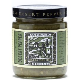 Desert Pepper Salsa Del Rio, Green Salsa with Green Chiles