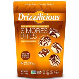 Drizzilicious Mini Rice Cakes, Cinnamon Swirl - 4 oz