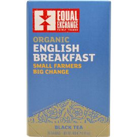 Equal Exchange Organic English Breakfast Black Tea - 20 Tea Bags