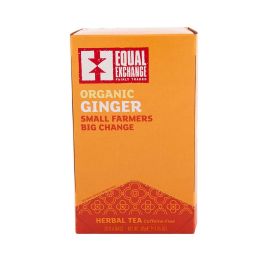 Equal Exchange Organic Ginger Herbal Tea, Caffeine Free - 20 Tea Bags