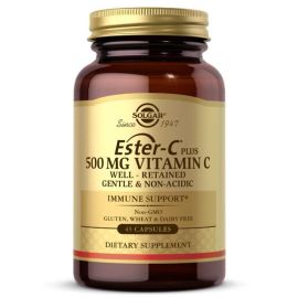 Solgar Ester-C Plus 500 Mg Vitamin C 45 Capsules 