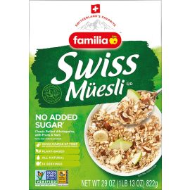 Familia Non-GMO All Natural No Sugar Added Swiss Muesli - 29 oz