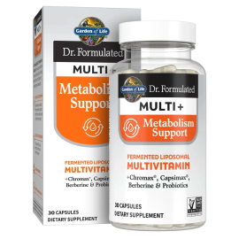 Garden of Life, Dr. Formulated Multi+, Metabolism Support, 30 Capsules