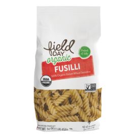 Field Day Organic Traditional Fusilli Pasta - 16 oz