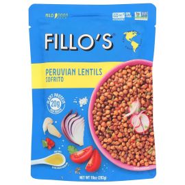 Fillo's Beans and Sofrito, Peruvian Lentils - 10 oz