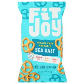 FitJoy Grain Free Pretzel Twists, Sea Salt - 5 oz