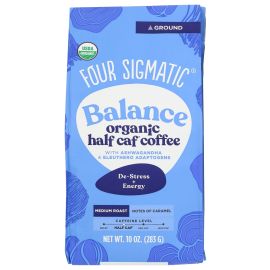 Four Sigmatic Ground Coffee with Ashwagandha & Eleuthero, Balance - 10 oz