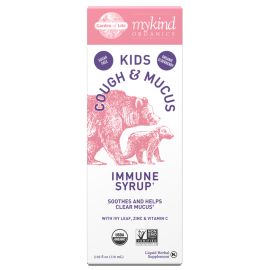Garden of Life Kids Organics Cough & Mucus Immune Syrup Elderberry - 3.92 fl oz