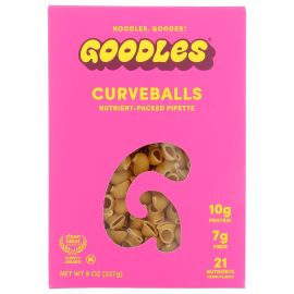 Goodles Nutrient-Packed Pipette Curveballs Noodles - 8 oz