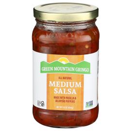 Green Mountain Gringo Salsa, Medium - 16 oz