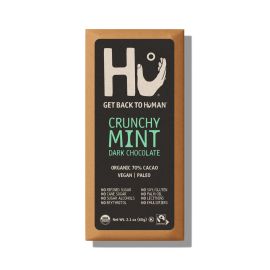 Hu Dark Chocolate Bar, Crunchy Mint - 2.1 oz