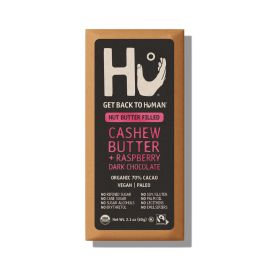 Hu Dark Chocolate Bar, Cashew Butter & Raspberry Jelly - 2.1 oz