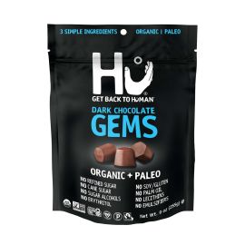 Hu Kitchen Gems Dark Chocolate Snacking & Baking Chocolate - 9 oz