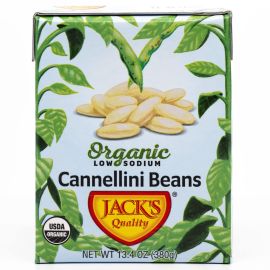 Jack's Organic Cannellini White Beans - 13.4 oz