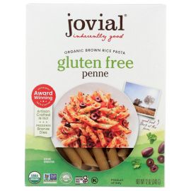 Jovial Organic Brown Rice Penne Pasta, Gluten Free - 12 oz