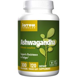 Jarrow Formulas Ashwagandha - 300 mg - 120 Veggie Capsules