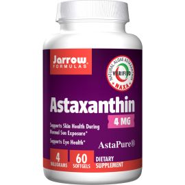 Jarrow Formulas Astaxanthin 4 mg 60 Softgels