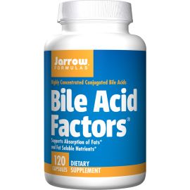 Jarrow Formulas Bile Acid Factors 120 Capsules