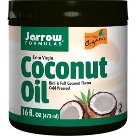 Jarrow Formulas Organic Extra Virgin Coconut Oil Expeller Pressed 16 fl oz (473 g)