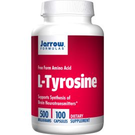 Jarrow Formulas L-Tyrosine - 500 mg - 100 Capsules