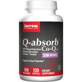 Jarrow Formulas Q-absorb - 100 mg - 120 Softgels