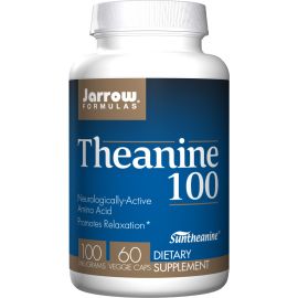 Jarrow Formulas Theanine 100 100 mg 60 Veggie Caps