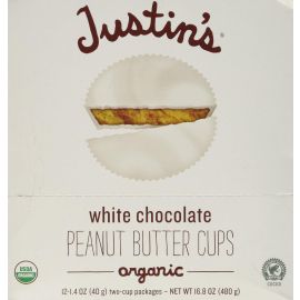 Justin's Organic White Chocolate Peanut Butter Cup - 1.4 oz